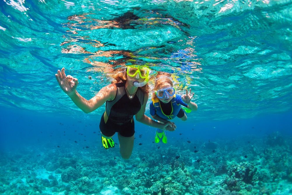 snorkeling in Havelock